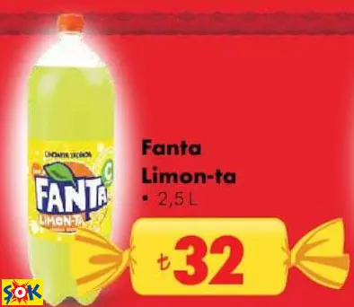 FANTA LİMON-TA 2,5 L